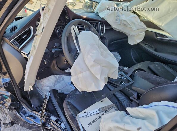 3PCAJ5EB5NF108843 2022 INFINITI QX50 Blue Dashboard view