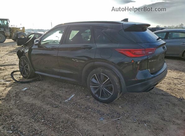3PCAJ5FA2PF110316 2023 INFINITI QX50 Black Trasero izquierdo
