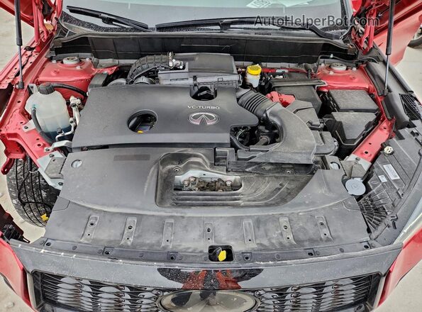 3PCAJ5FA2PF113085 2023 INFINITI QX50 Red უკანა სალონის ხედი