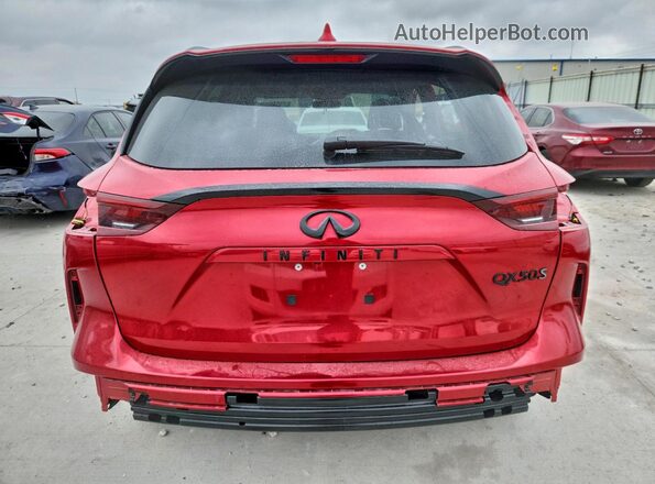 3PCAJ5FA2PF113085 2023 INFINITI QX50 Red უკანა ხედი