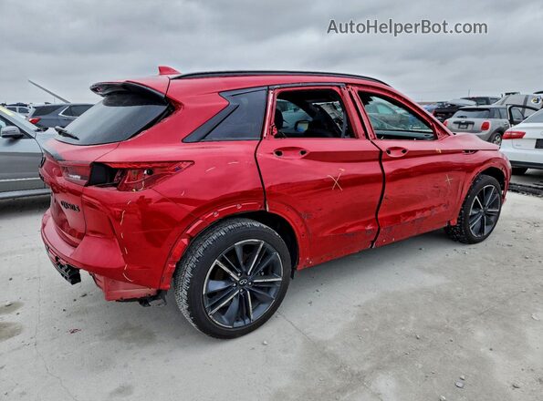 3PCAJ5FA2PF113085 2023 INFINITI QX50 Red უკანა მარჯვენა