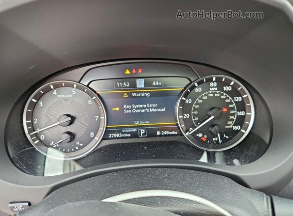 3PCAJ5FA2PF113085 2023 INFINITI QX50 Red ხელსაწყოთა პანელის ხედი