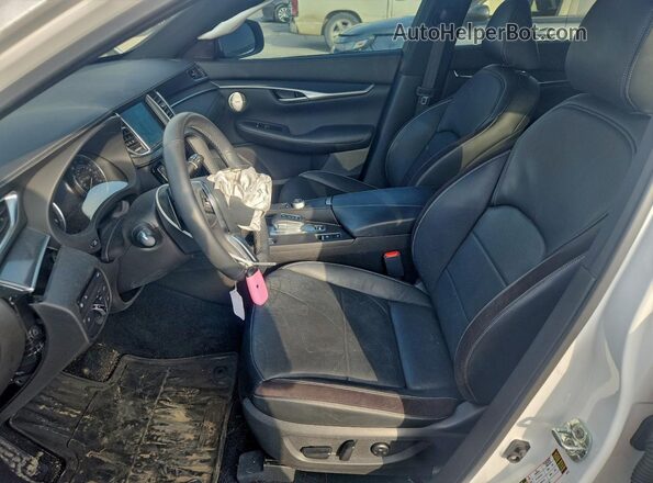 3PCAJ5FB0PF108282 2023 INFINITI QX50 White Vista interior delantera