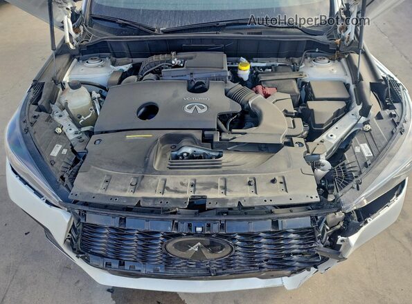 3PCAJ5FB0PF108282 2023 INFINITI QX50 White Vista interior trasera