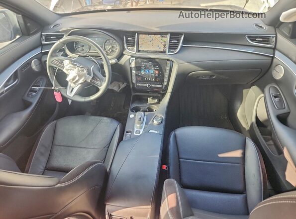 3PCAJ5FB0PF108282 2023 INFINITI QX50 White Vista del salpicadero