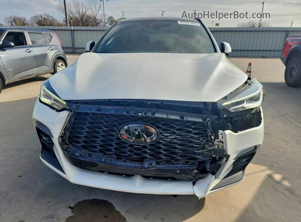 3PCAJ5FB0PF108282 2023 INFINITI QX50 White Vista frontal