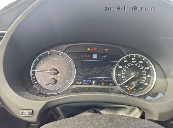 3PCAJ5FB0PF108282 2023 INFINITI QX50 White Vista del cuadro de instrumentos
