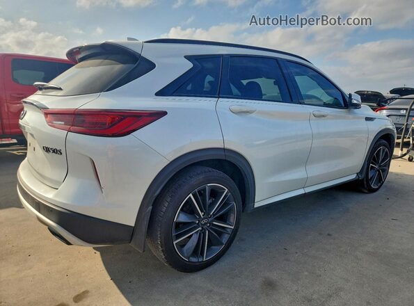 3PCAJ5FB0PF108282 2023 INFINITI QX50 White Trasero derecho