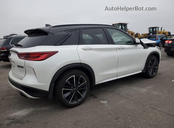 3PCAJ5FB2RF101126 2024 INFINITI QX50 White Հետևի աջ