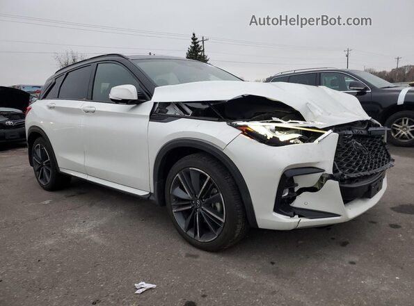 3PCAJ5FB2RF101126 2024 INFINITI QX50 White Առջևի աջ