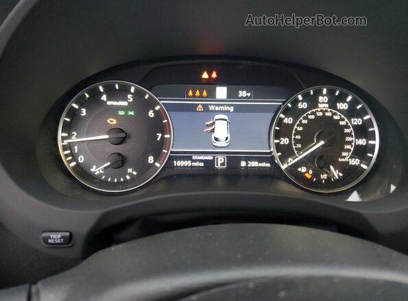 3PCAJ5FB2RF101126 2024 INFINITI QX50 White Սարքավորումների վահանակի տեսք