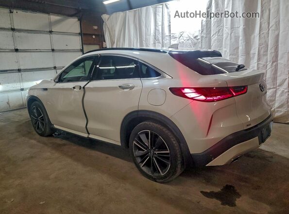 3PCAJ5J37NF114187 2022 INFINITI QX55 White Trasero izquierdo