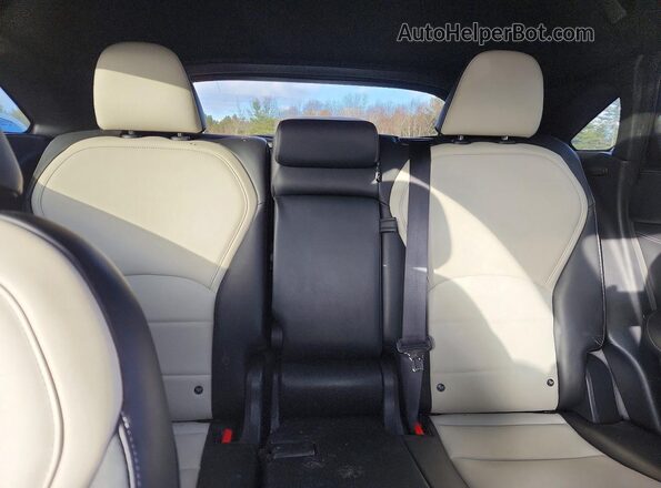 3PCAJ5J38NF113971 2022 INFINITI QX55 Blue Вид задніх сидінь