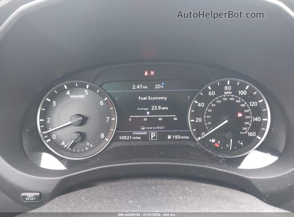 3PCAJ5JR0SF101443 2025 INFINITI QX55 Blue უკანა სავარძლების ხედი