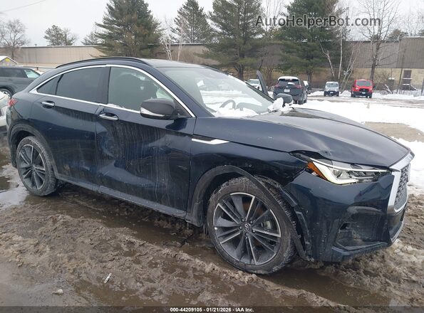 3PCAJ5JR0SF101443 2025 INFINITI QX55 Blue წინა ხედი