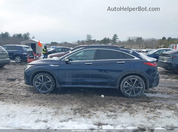 3PCAJ5JR0SF101443 2025 INFINITI QX55 Blue სალონის 360-გრადუსიანი ხედი