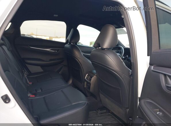 3PCAJ5JR2PF105453 2023 INFINITI QX55 White Vista de la etiqueta del VIN