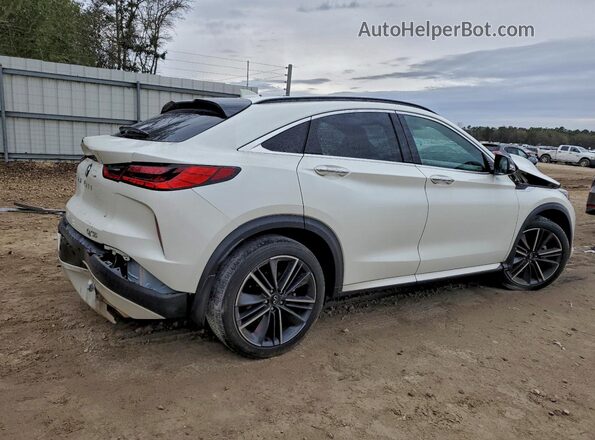 3PCAJ5JR6PF105228 2023 INFINITI QX55 White Задня права чверть