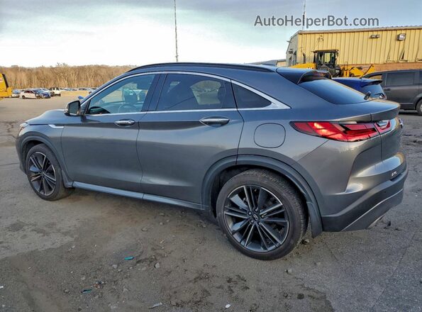 3PCAJ5JR6PF106718 2023 INFINITI QX55 Gray Trasero izquierdo
