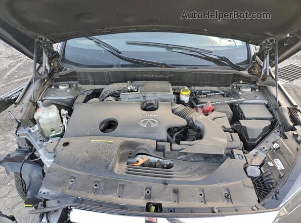 3PCAJ5JR6PF106718 2023 INFINITI QX55 Gray Vista del compartimento del motor