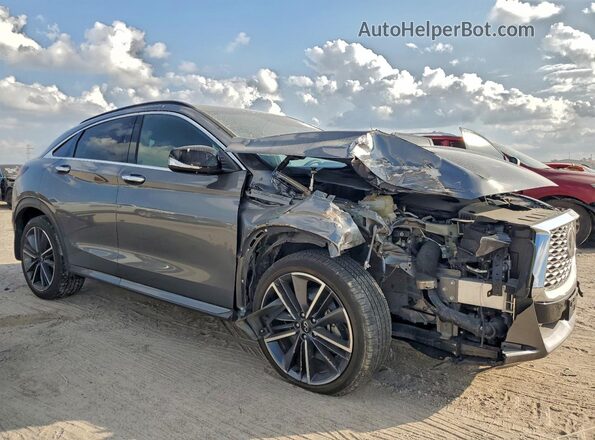 3PCAJ5JR9PF123013 2023 INFINITI QX55 Gray Передня права чверть