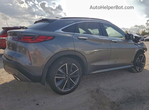 3PCAJ5JR9PF123013 2023 INFINITI QX55 Gray Задня права чверть