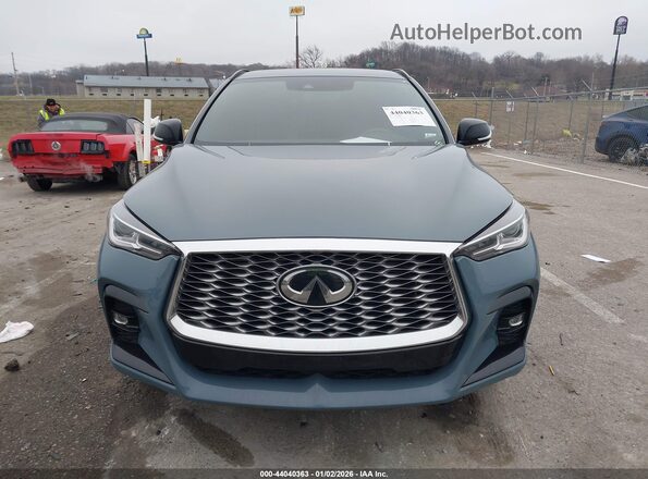 3PCAJ5JR9RF108871 2024 INFINITI QX55 Light Blue Սարքավորումների վահանակի տեսք