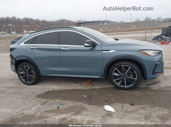 3PCAJ5JR9RF108871 2024 INFINITI QX55 Light Blue Սալոնի հետևի տեսք