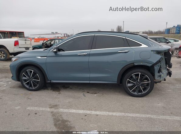 3PCAJ5JR9RF108871 2024 INFINITI QX55 Light Blue Սալոնի 360 աստիճան տեսք
