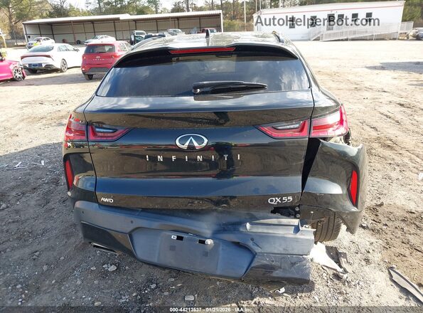 3PCAJ5K39NF114075 2022 INFINITI QX55 Black 
