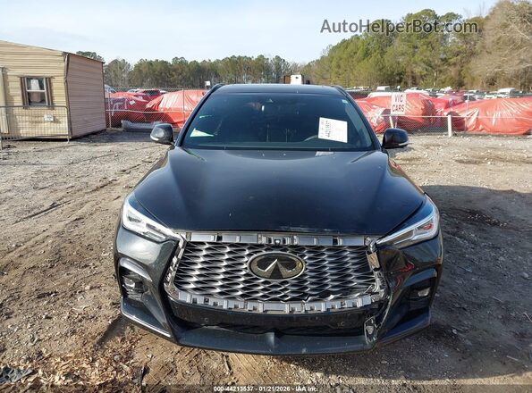 3PCAJ5K39NF114075 2022 INFINITI QX55 Black Widok zestawu wskaźników