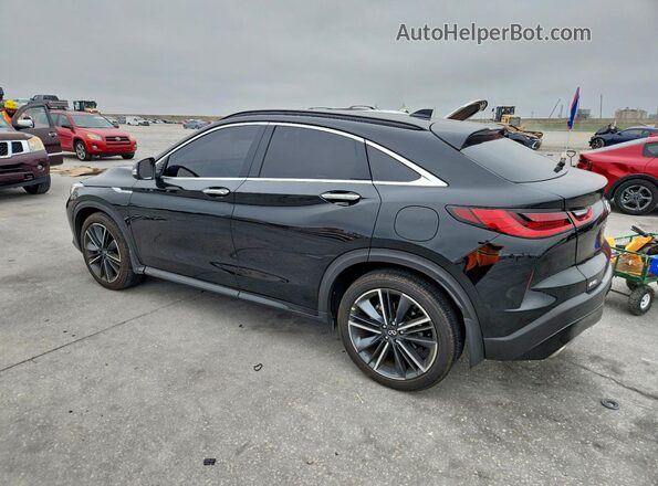 3PCAJ5KR0SF102218 2025 INFINITI QX55 Black უკანა მარცხენა
