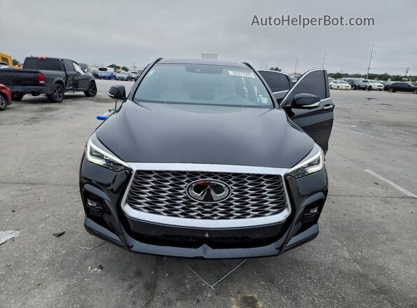 3PCAJ5KR0SF102218 2025 INFINITI QX55 Black წინა ხედი