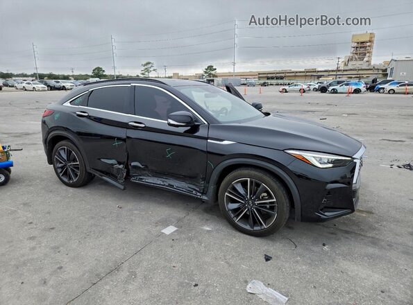 3PCAJ5KR0SF102218 2025 INFINITI QX55 Black წინა მარჯვენა