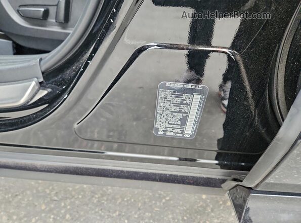 3PCAJ5KR0SF102218 2025 INFINITI QX55 Black ძრავის განყოფილების ხედი