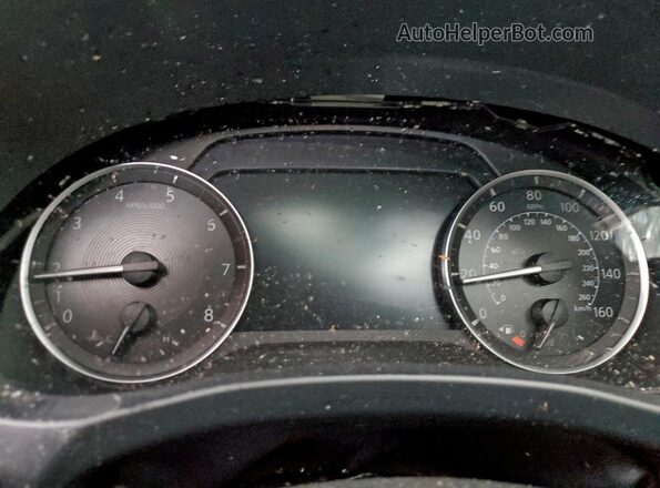 3PCAJ5KR0SF106995 2025 INFINITI QX55 Black Вид щитка приладів