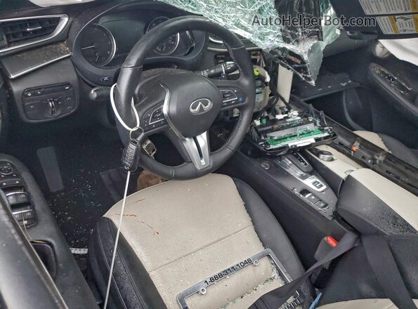 3PCAJ5KR0SF106995 2025 INFINITI QX55 Black Вид панелі приладів