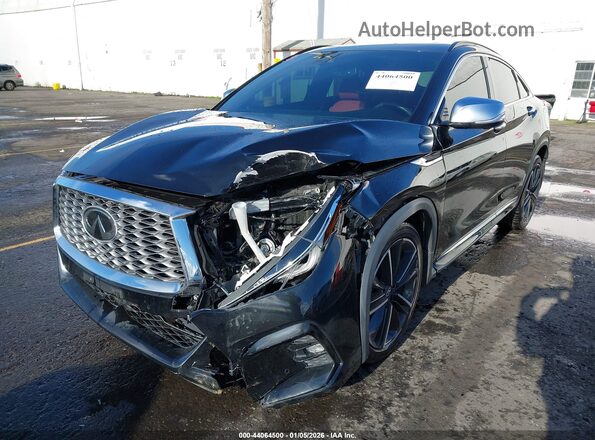 3PCAJ5L32NF103739 2022 INFINITI QX55 Black წინა ხედი