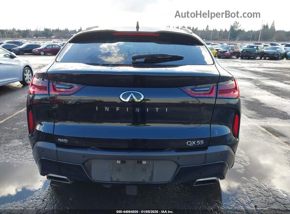 3PCAJ5L32NF103739 2022 INFINITI QX55 Black 