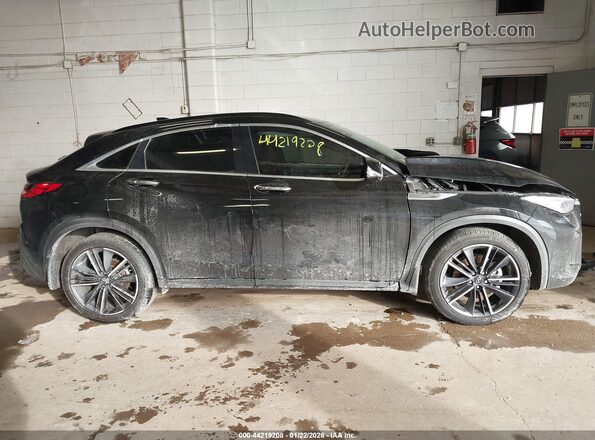 3PCAJ5LR1PF124623 2023 INFINITI QX55 Black Rear interior view