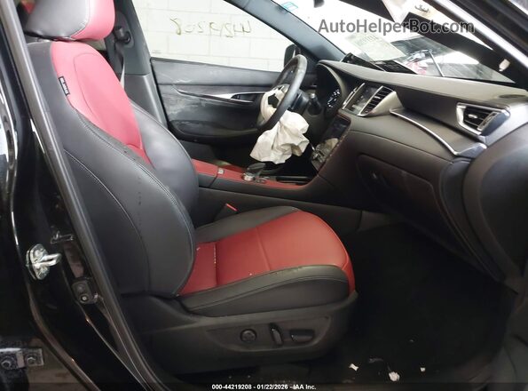 3PCAJ5LR1PF124623 2023 INFINITI QX55 Black Front interior view