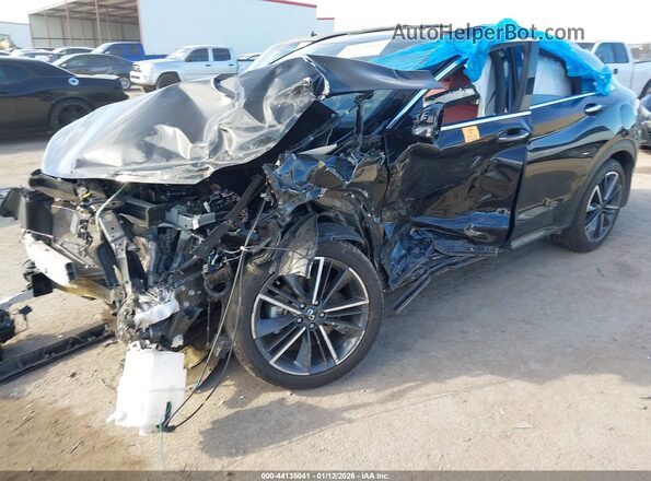 3PCAJ5LR2RF103444 2024 INFINITI QX55 Black Передня ліва чверть
