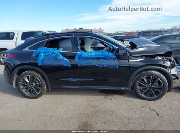 3PCAJ5LR2RF103444 2024 INFINITI QX55 Black Вид задньої частини салону