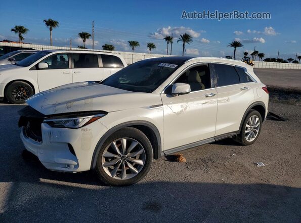 3PCAJ5M13LF109821 2020 INFINITI QX50 White Rear left