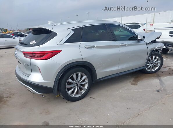 3PCAJ5M15LF110548 2020 INFINITI QX50 Silver Trasero derecho