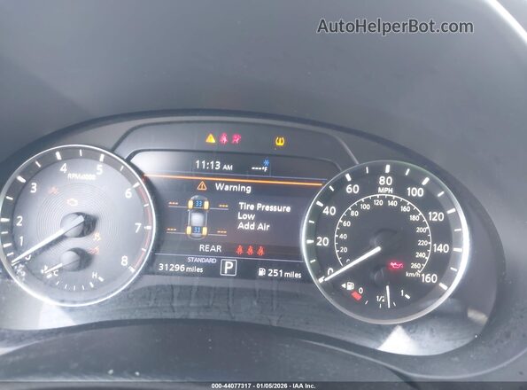 3PCAJ5M15LF110548 2020 INFINITI QX50 Silver Vista de los asientos traseros