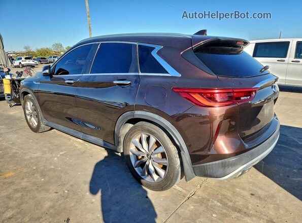 3PCAJ5M18LF103075 2020 INFINITI QX50 Brown Հետևի ձախ