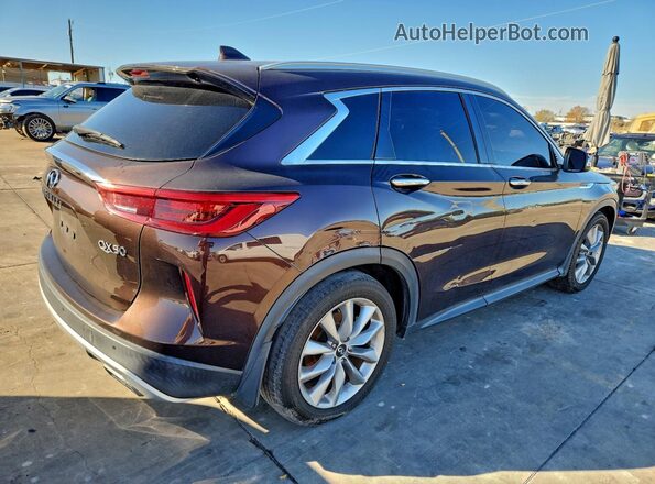 3PCAJ5M18LF103075 2020 INFINITI QX50 Brown Հետևի աջ