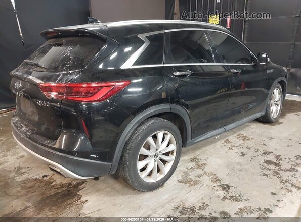 3PCAJ5M31KF124480 2019 INFINITI QX50 Black Trasero derecho