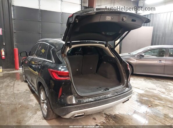3PCAJ5M31KF124480 2019 INFINITI QX50 Black Trasero izquierdo